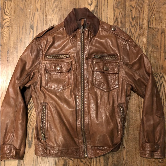 murano leather jacket